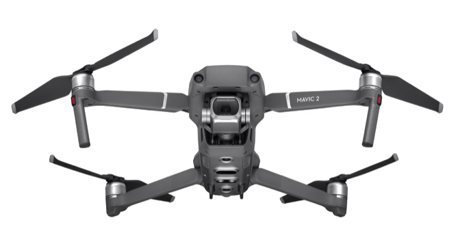 Dron DJI Mavic 2 utilitzat per la productora PinStudio per a realitzar vídeos professionals amb dron